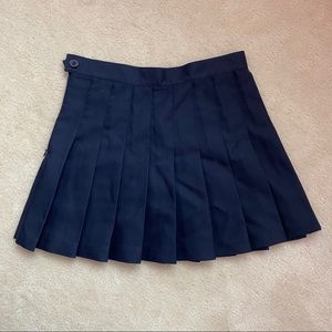 Navy American Apparel Skirt